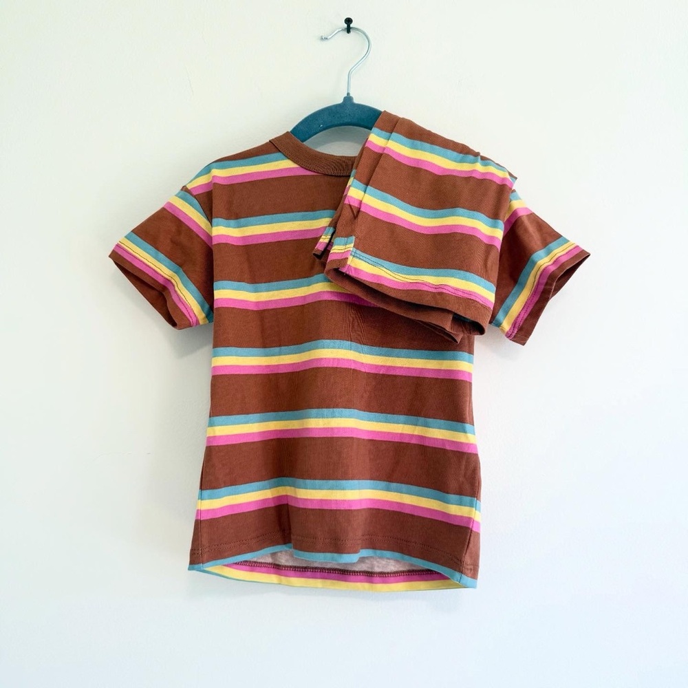 Joe Fresh t-shirt and shorts outfit 2T